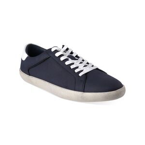 INC Mens Navy Padded Damon Round Toe Lace-Up Sneakers Shoes 7.5 M